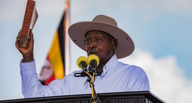 Ugandan President Yoweri Museveni