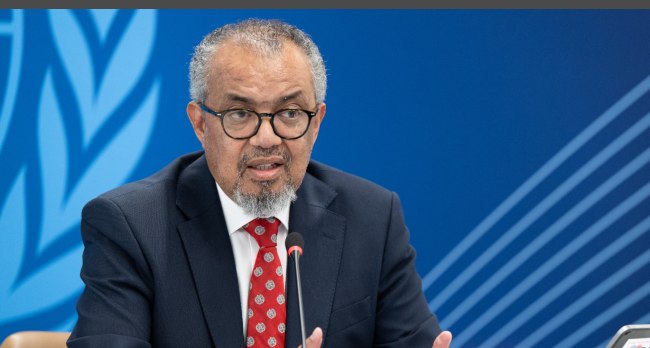 WHO DG, Tedros Ghebreyesus