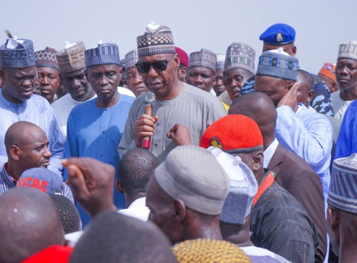 Zulum assures immediate relief items, dignified resettlement of IDPs in Monguno