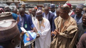 Zulum flags off distribution of Renewed Hope sallah palliative