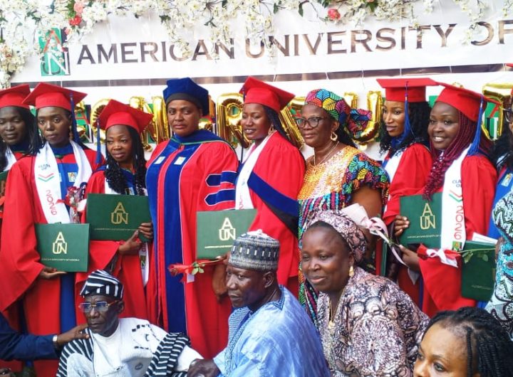 Women Affairs Ministry identifies with 12 Chibok girls at graduation from American University Yola