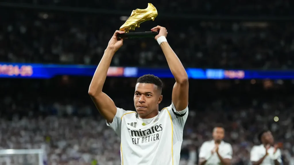 Mbappe wins back-to-back La Liga Golden Boot award at Real Madrid