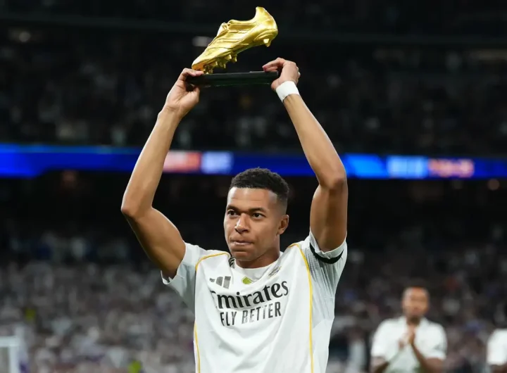 Mbappe wins back-to-back La Liga Golden Boot award at Real Madrid