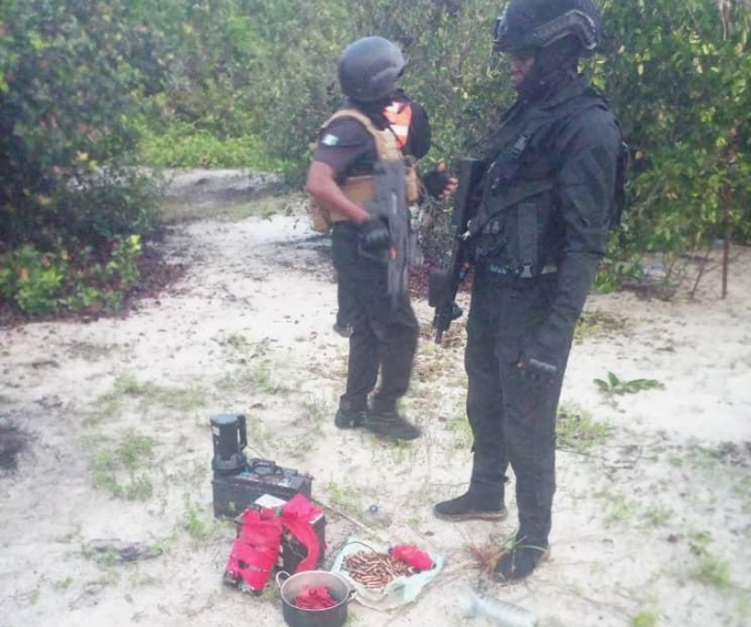 Navy uncovers suspected militant camp, recovers ammunition in Rivers-Bayelsa creek