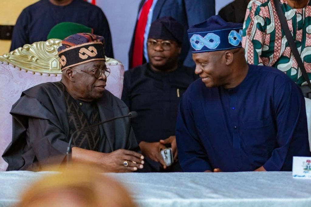 President Bola Tinubu and APC National Chairman, Professor Nentawe Yilwatda