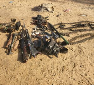 troops eliminate terrorists in Borno.