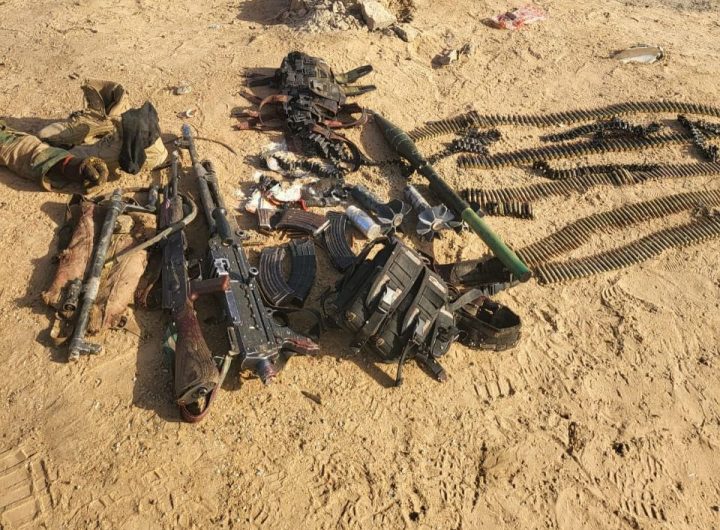 troops eliminate terrorists in Borno.