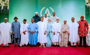 At Gen. Abdulsalami Abubakar's birthday/book launch: Tinubu showers encomiums on former head of state