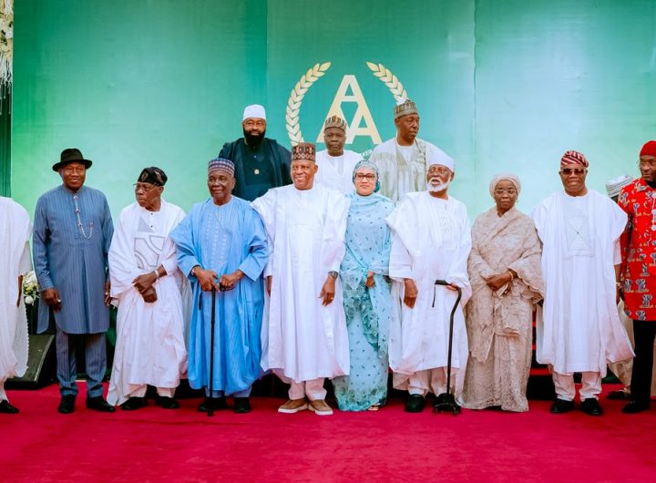 At Gen. Abdulsalami Abubakar's birthday/book launch: Tinubu showers encomiums on former head of state