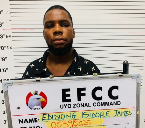 Alleged $41,000 romance scam: EFCC calls witness in trial of Edidiong James in Uyo