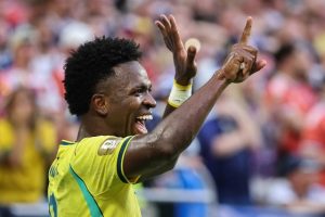 Vinicius scores twice as Brazil beat Scotland 3-0, Neymar returns at World Cup