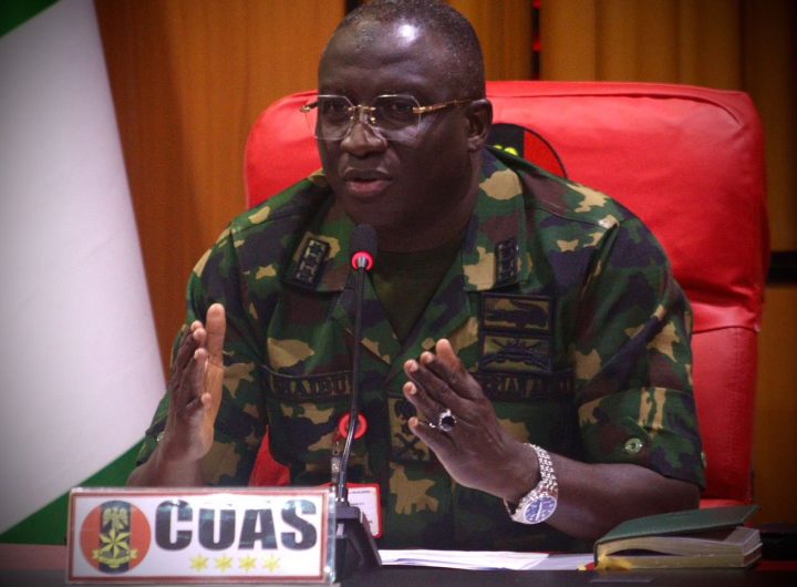 Chief of Army Staff (COAS) Shaibu Waidi