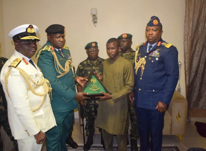 DHQ delegation pays condolence visits to family of late Maj. Gen. Rabe Abubakar in Katsina