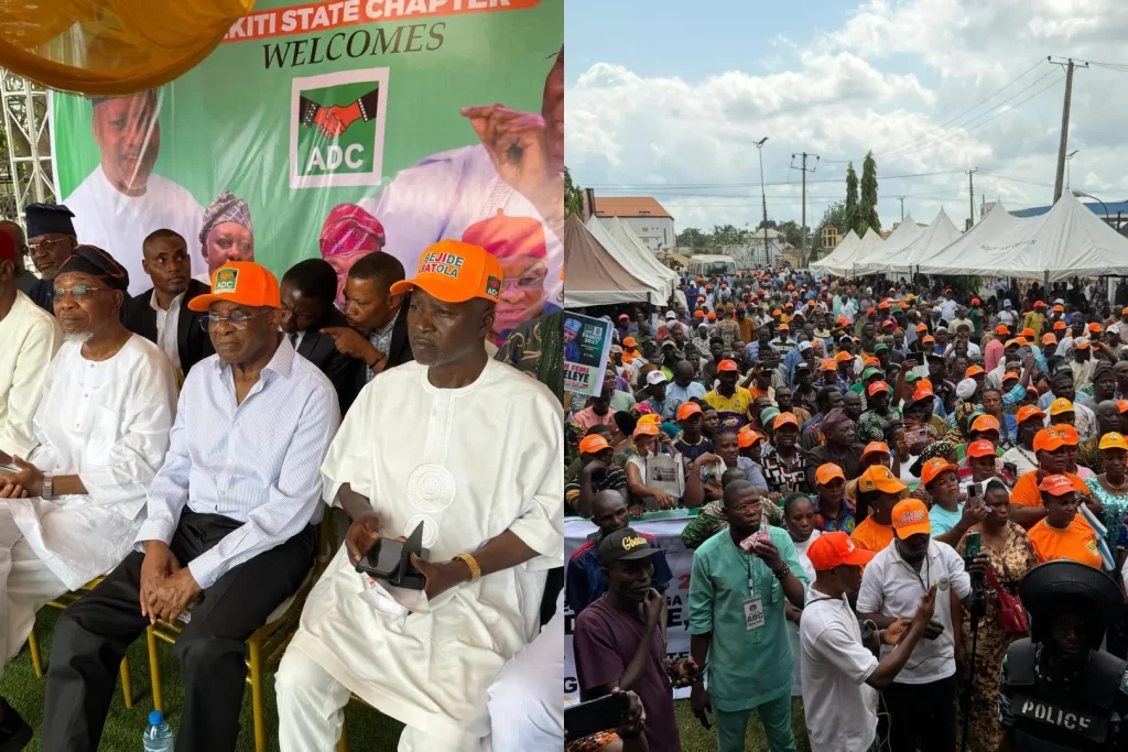 David Mark, Aregbesola lead ADC grand finale campaign ahead of Ekiti Governorship poll