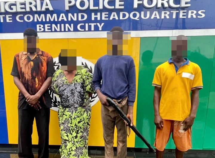 Edo police arrest Oluchi, syndicate for staged kidnapping, recover fireman used in ransom videos