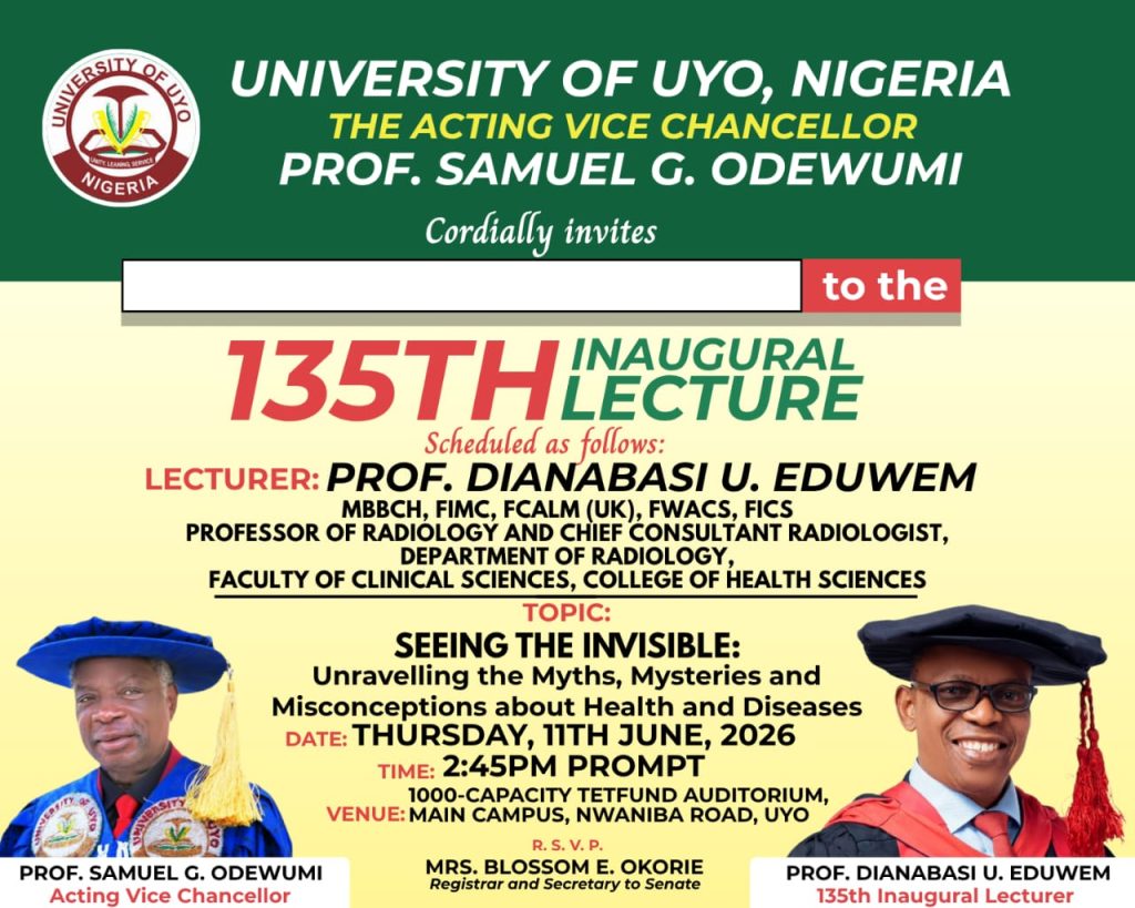Eduwem to deliver UNIOYO's 135th inaugural lecture