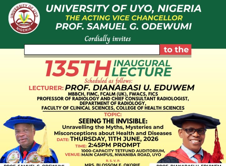 Eduwem to deliver UNIOYO's 135th inaugural lecture