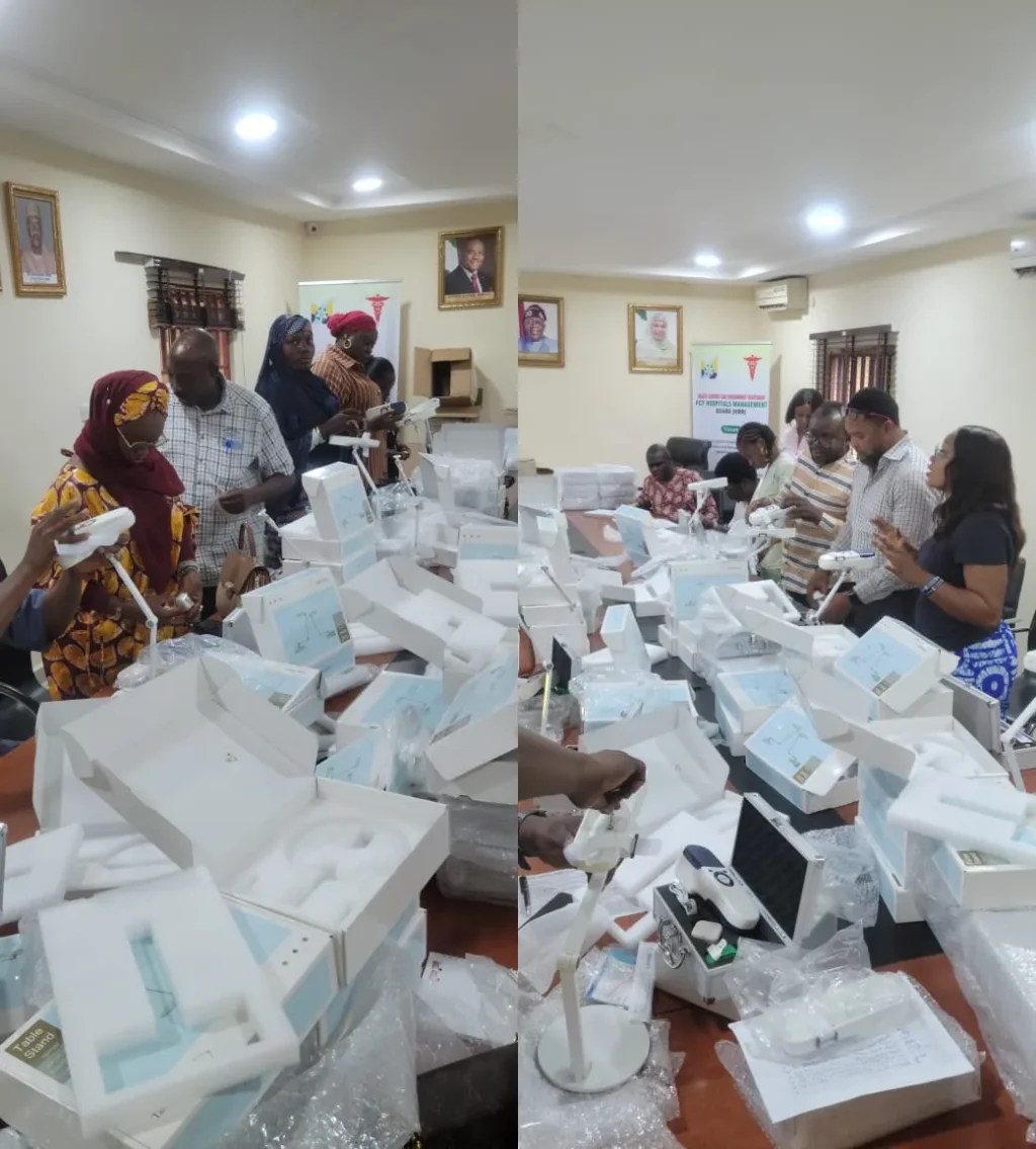 FCT General Hospitals get modern vein-finding devices for improved healthcare delivery