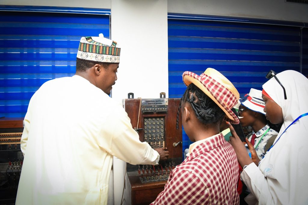 NCC lauds ministerial initiative on girls ICT empowerment, hosts 185 students on industry excursion tour 2 Girls in ICT on Tour of NCC Museum