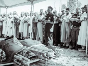 IGP Disu attends funeral rite of 3 slain police officers in Zamfara