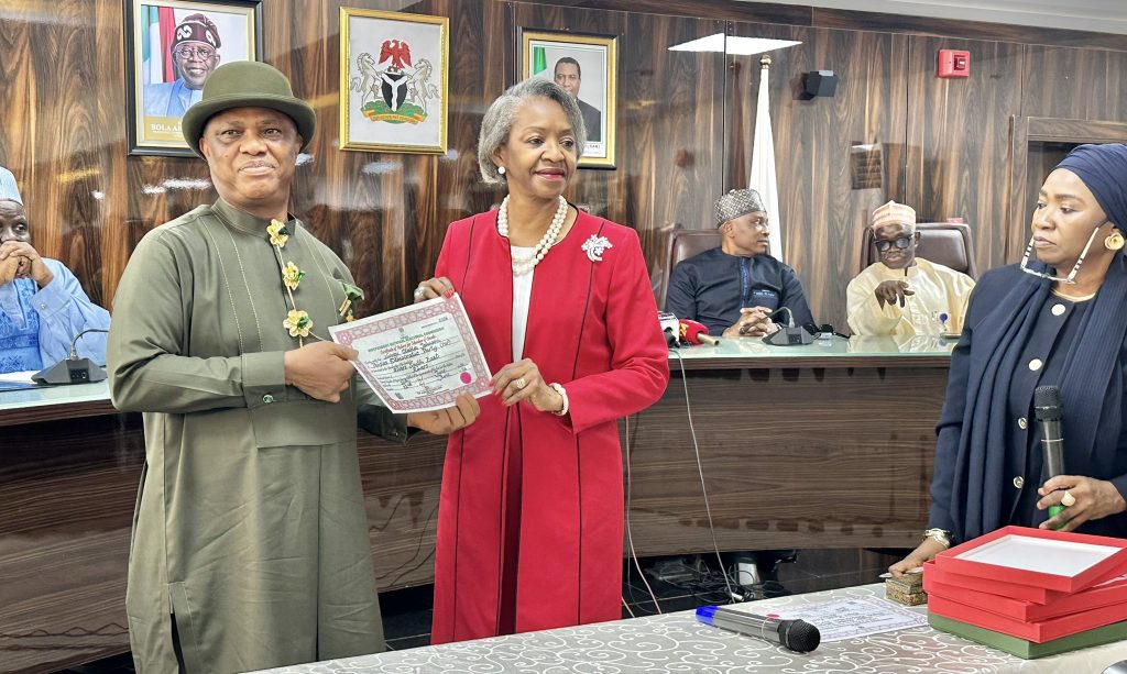 INEC presents Certificates of Return to winners of June 20 by-elections