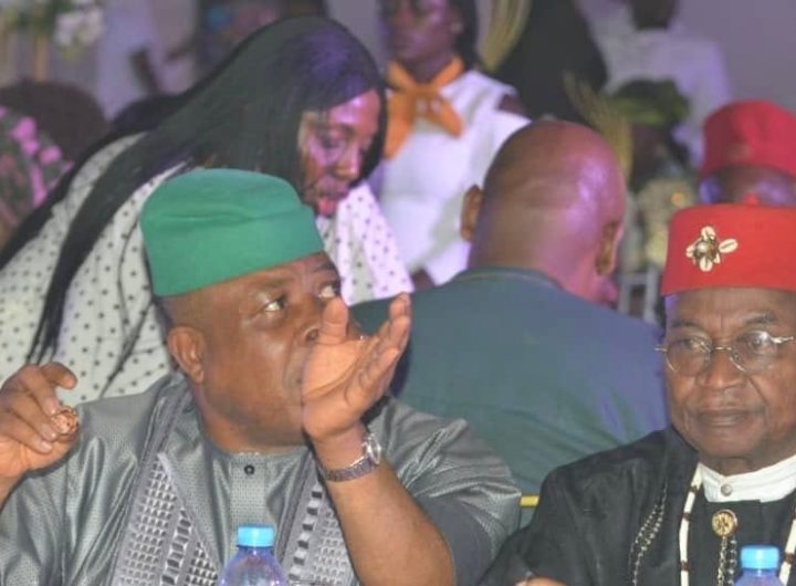 Ihedioha with late amb Njoku