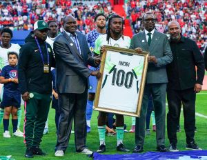 Iwobi hits 100 caps as Super Eagles fall narrowly to Portugal