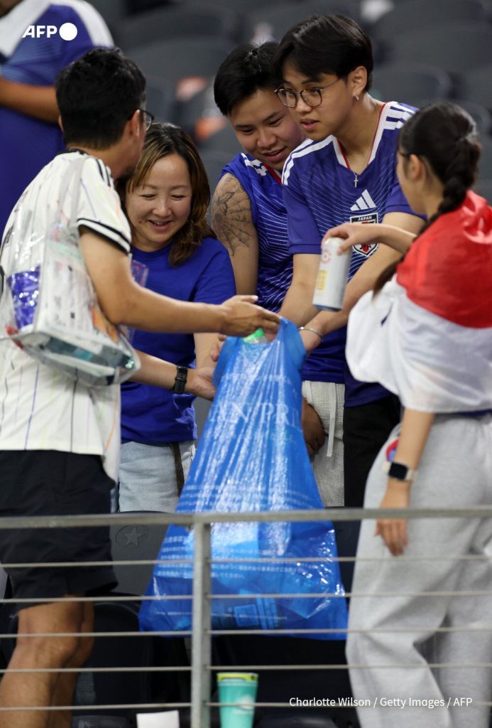 2026 World Cup: Japan fans win hearts as they clean up stadium after thrilling draw against Netherlands
