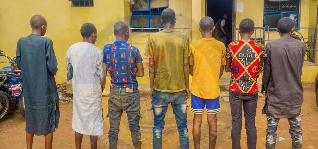 Kwara police dismantle kidnapping network, arrest 7 suspects, recover rifle, other firearms