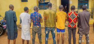 Kwara police dismantle kidnapping network, arrest 7 suspects, recover rifle, other firearms