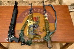 Kwara police dismantle kidnapping network, arrest 7 suspects, recover rifle, other firearms