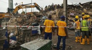 Lagos building collapse: 2 dead, 16 injured as rescue operation continues
