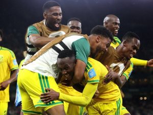 Maseko fires South Africa into first-ever World Cup knockout stage