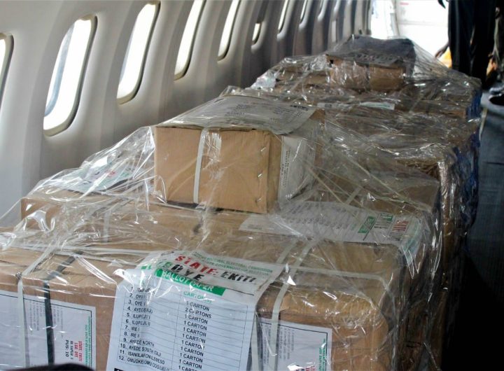 NAF moves sensitive election materials to Ekiti, other states ahead of Saturday polls