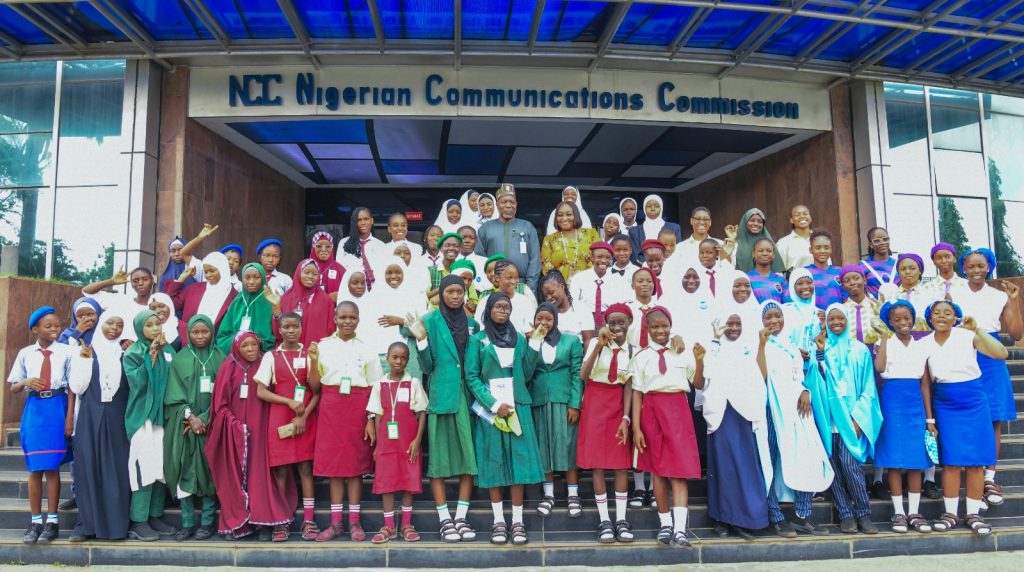 NCC lauds ministerial initiative on girls ICT empowerment, hosts 185 students on industry excursion tour