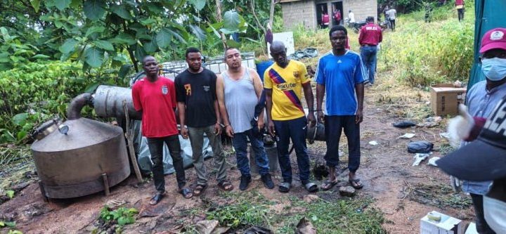 NDLEA uncovers industrial-scale meth lab in Oyo forest