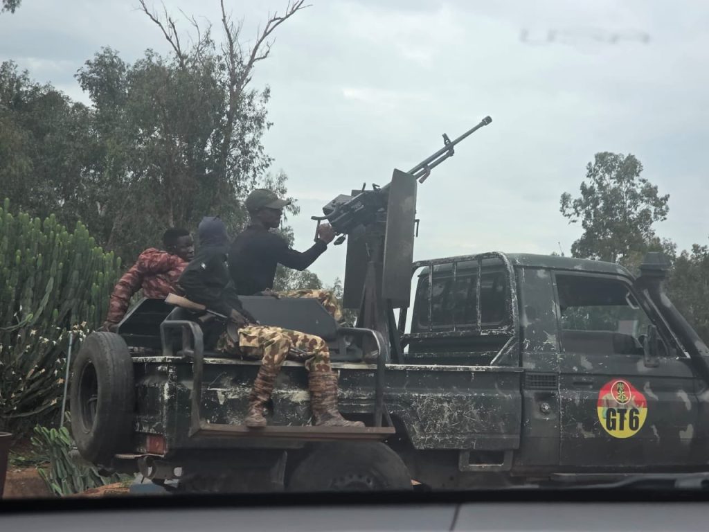 Nigerian Army troops on patrol