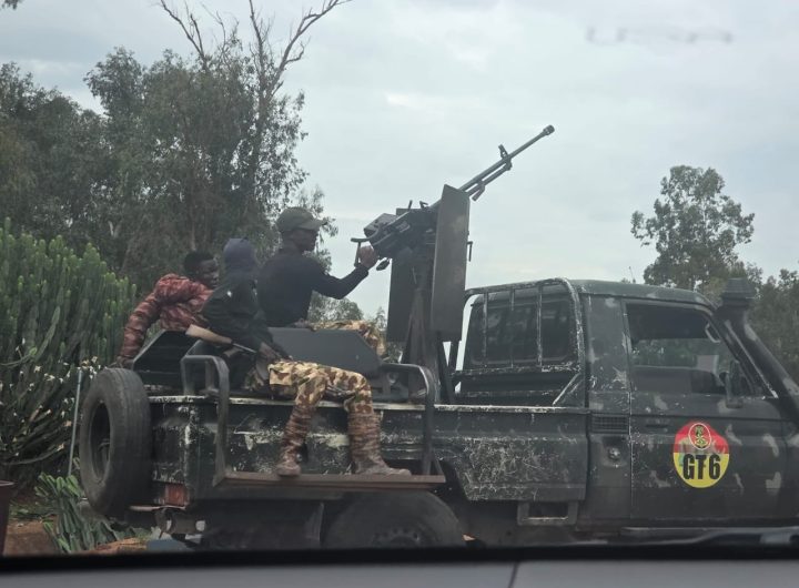 Nigerian Army troops on patrol