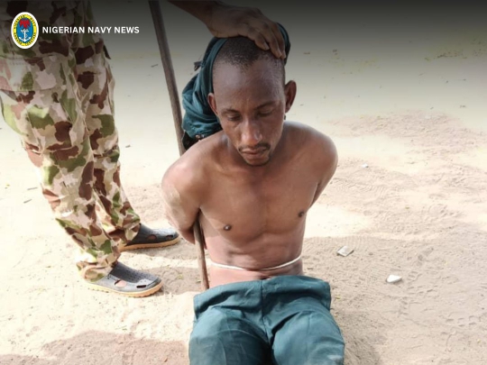 Nigerian Navy drone surveillance leads to arrest of terrorist collaborator in Lake Chad