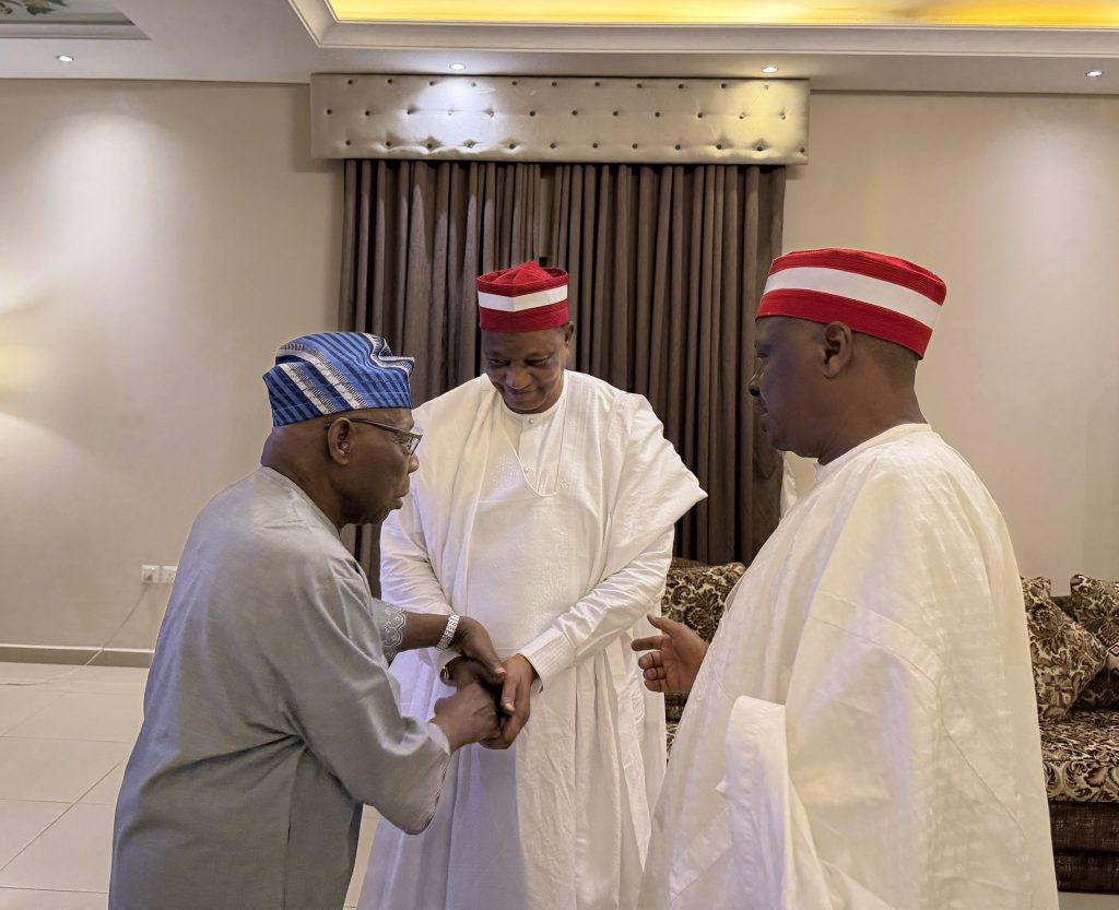2027: Kwankwaso meets Obasanjo in Kano, sparks fresh political speculation