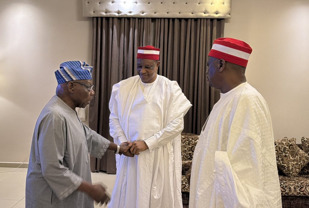 2027: Kwankwaso meets Obasanjo in Kano, sparks fresh political speculation