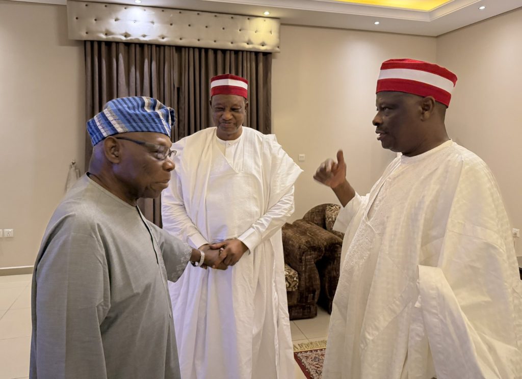 2027: Kwankwaso meets Obasanjo in Kano, sparks fresh political speculation
