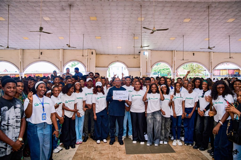 Obi urges Nigerian students to prepare for leadership, donates ₦15m to Madonna University