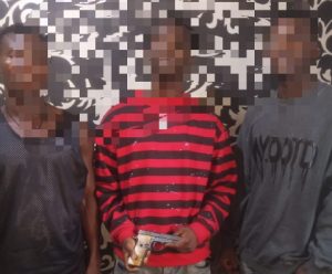 Delta police rescue kidnap victim, arrest 3 robbers, recover pistol, hard drugs