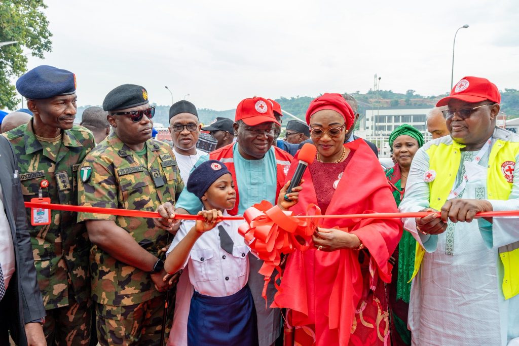 Oluremi Tinubu inaugurates NRCS National Headquarters in Abuja