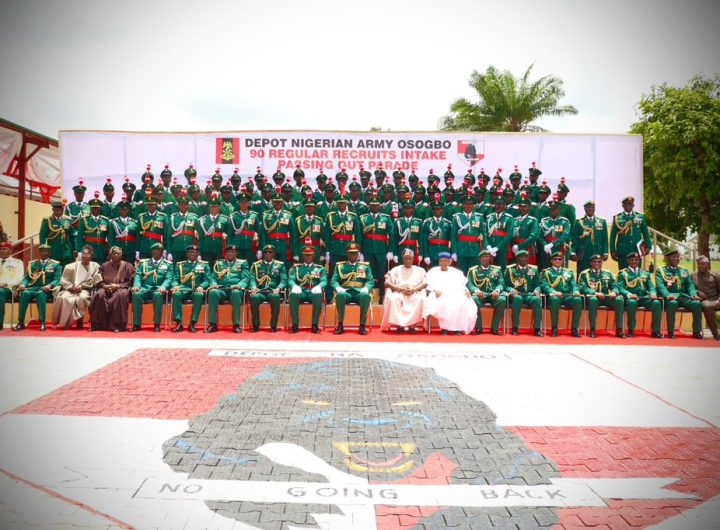 Over 8,000 fresh soldiers join Nigerian Army as COAS boosts operations