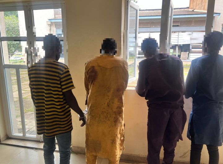 Oyo Police rescue 2 abducted children, arrest 4 kidnap suspects, recover sophisticated firearms