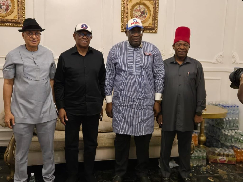 June 12: Peter Obi Meets Kwankwaso, Dickson, reaffirms commitment to new Nigeria vision