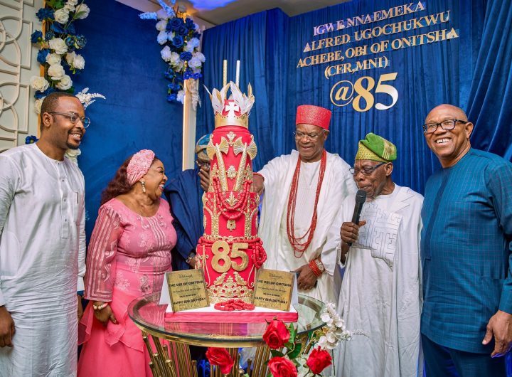 Peter Obi celebrates Obi of Onitsha at 85, ex-Minister Yomi Edu at 80, praises legacy of service