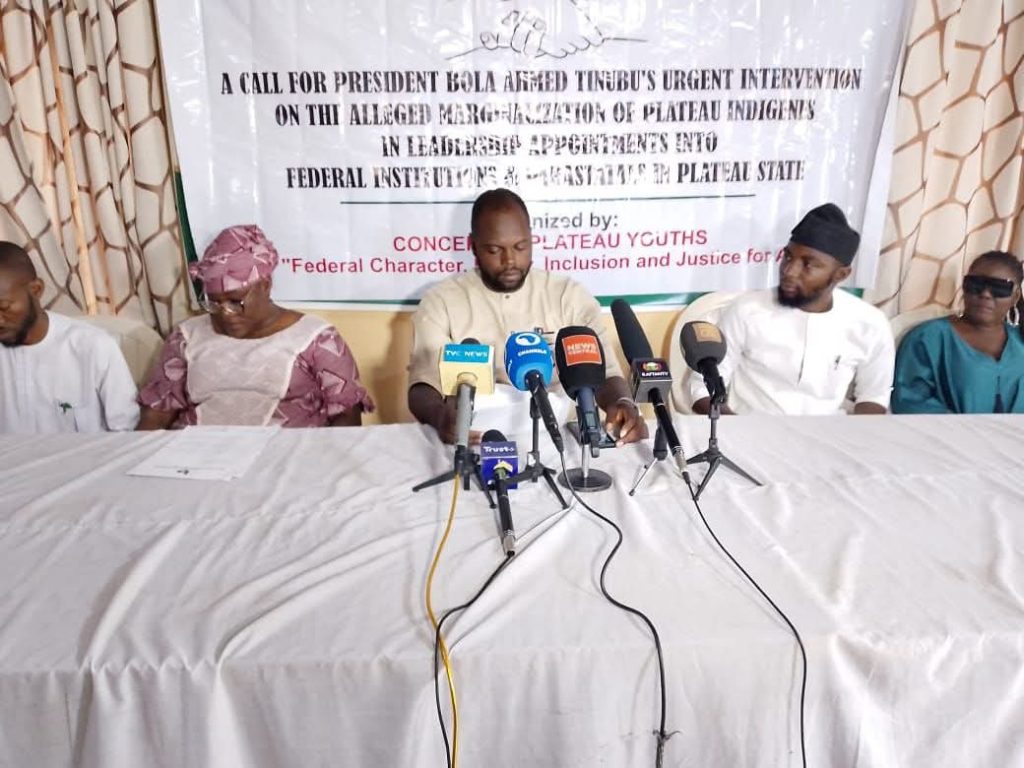 Plateau youths seek review of federal appointments over alleged underrepresentation